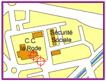 Plan d'acc&egrave;s