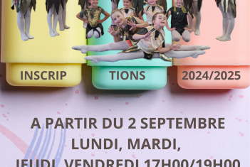 HORAIRES INSCRIPTIONS 2024/2025