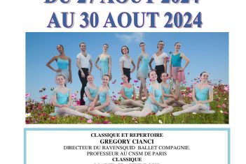 STAGE DE RENTREE DU 27/08/2024 AU 30/08/2024